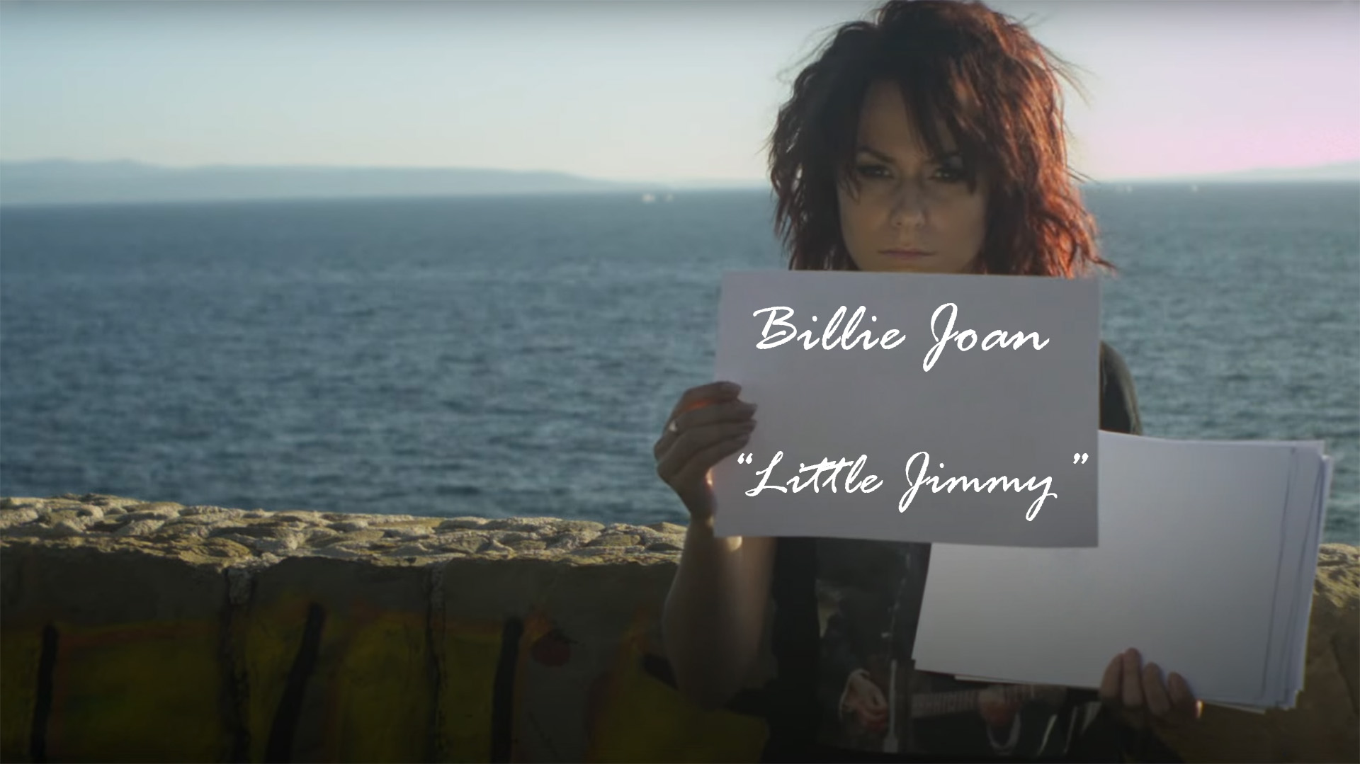 billie joan little jimmy music video premiere